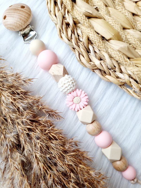 Sutteclips Daisy baby pink