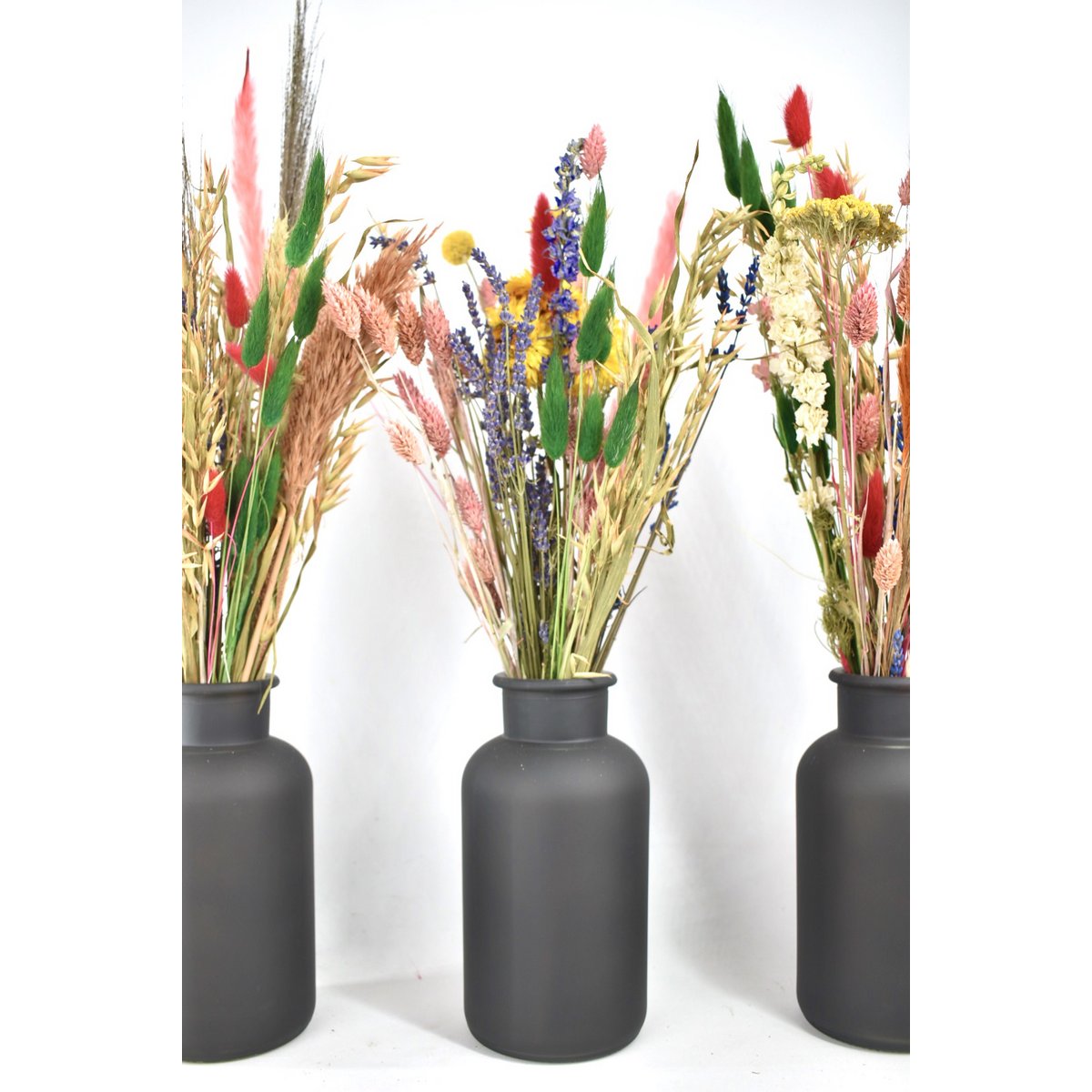 Bukiet z suszonych kwiatów - Mix kolorów - 45 cm - Kwiaty Naturalne