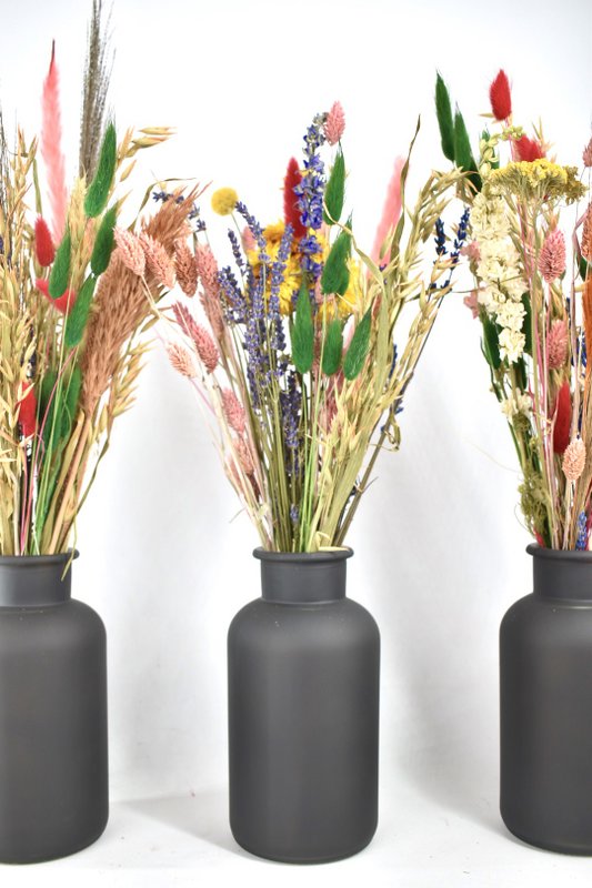 Dried flower bouquet - Color mix - 45 cm - Natural Flowers