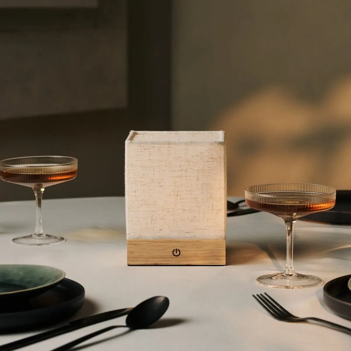 Zano Light Brown Rechargeable Lamp