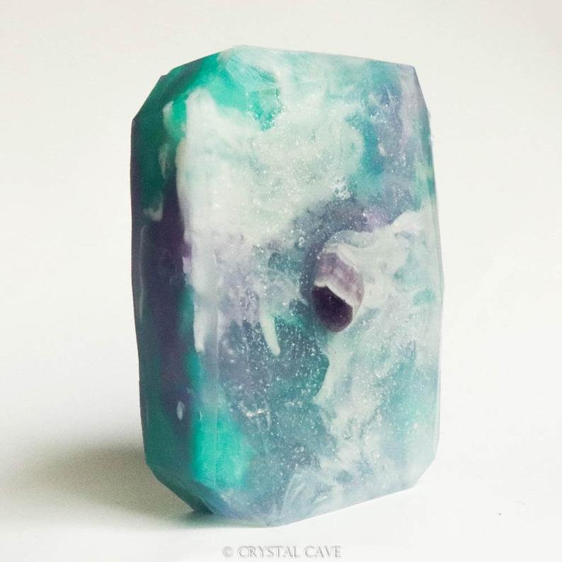 Edelsteinseife - Fische - Amethystquarz
