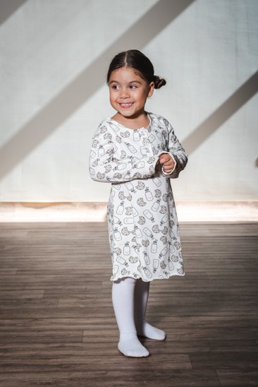 Funky śniadanie Kids Dress