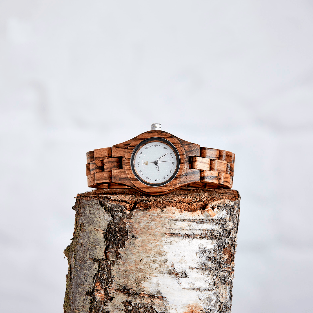 The Pine - Vegan Handmade Wood Watch