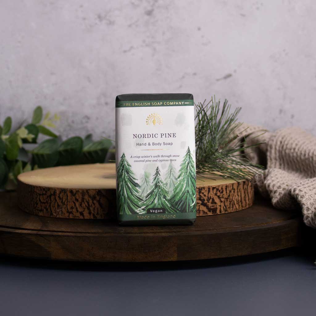 ENGLISH SOAP C° Hand & Seife – Geschenkset – Nordische Kiefer