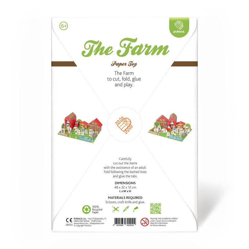 Farm Paper Legetøj