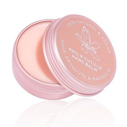 A moisturizing hand balm with a soft, creamy texture that nourishes and softens the skin. Contains natural ingredients like shea butter and vitamin E to provide deep hydration.