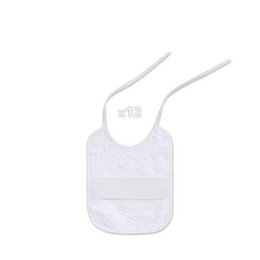 SLAB IN KRUISSTEEK 20X25 PACK 2 MET HANGER WIT