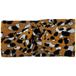 Twist Headband - Pop Art Leo Safran, Ponte Jersey