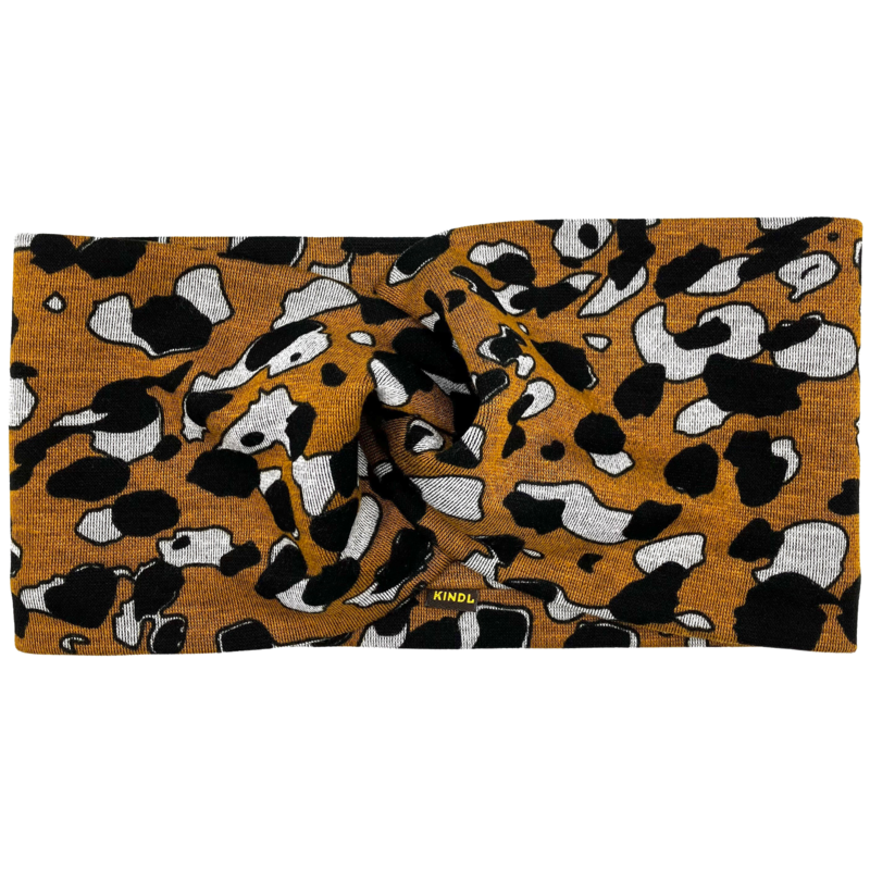 Twist Headband - Pop Art Leo Safran, Ponte Jersey
