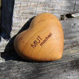 Grazie cuore di legno MUTmacher!