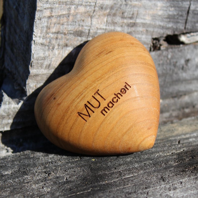 Grazie cuore di legno MUTmacher!