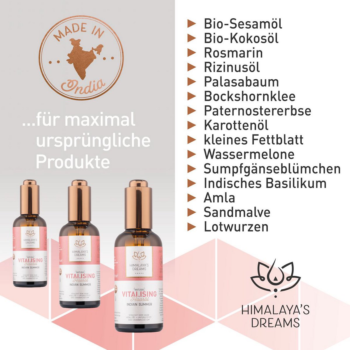 Ayurveda Hair Oil Vitalising/Indian Summer 100ml