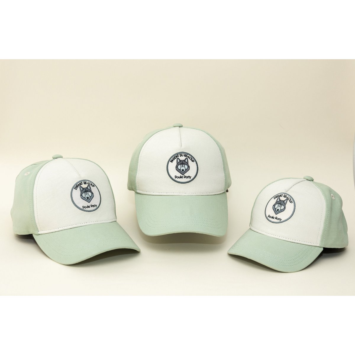 Gorro Lobo - Niños y Padres