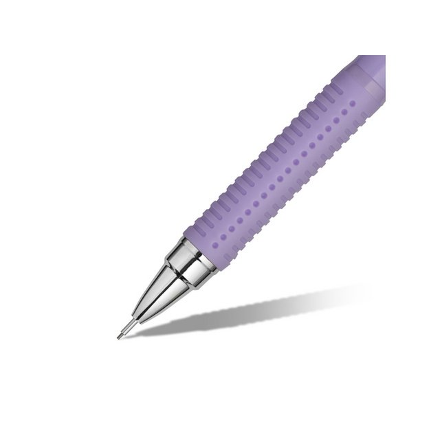 Druckbleistift Aristo Soft Lavender 0,5 Gummigriff, Metallclip