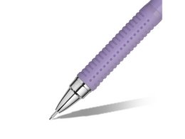 Mechanical pencil Aristo Soft Lavender 0.5 rubber grip, metal clip