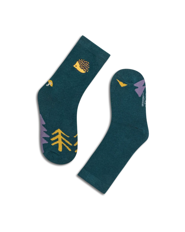 koaa – Peppa Wutz „Forest“ – Easy Socks grün