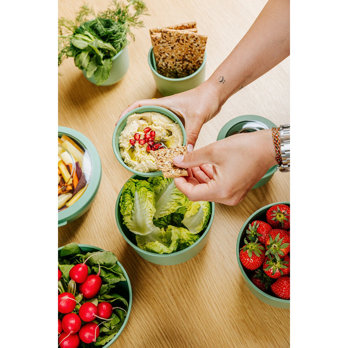 Tylla Large Lunch Bowl – Reusable Food Container (1200ml)