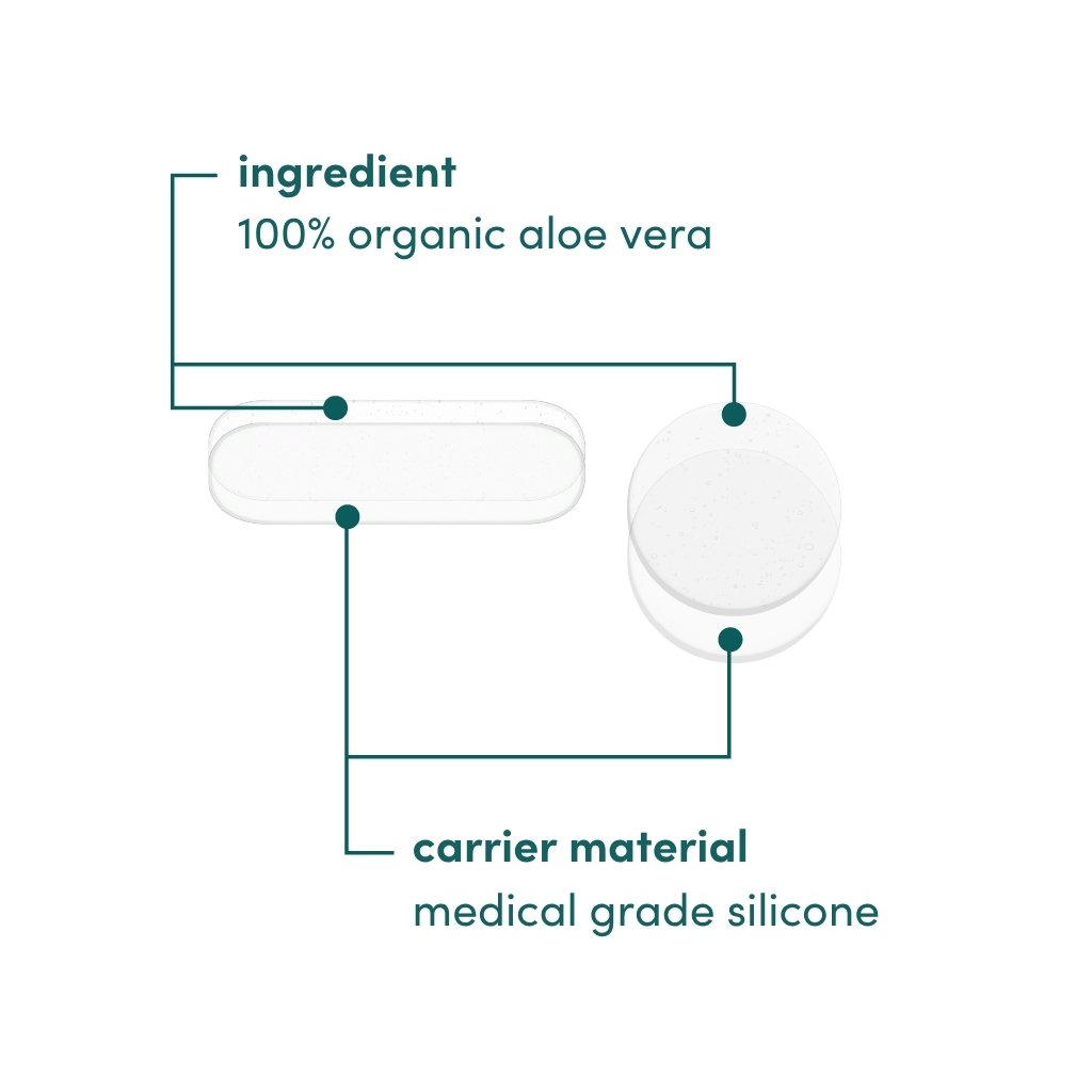 APRICOT Reusable Mini Scar Pads with Aloe Vera
