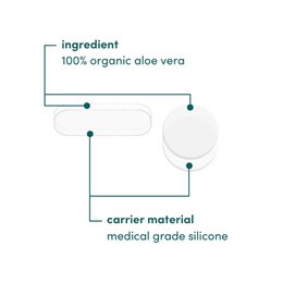 APRICOT Reusable Mini Scar Pads with Aloe Vera