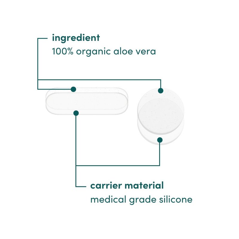 APRICOT Reusable Mini Scar Pads with Aloe Vera