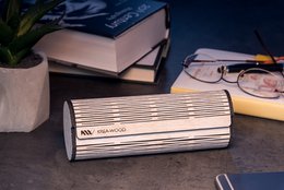 Krea-Wood Handcrafted Oak Reading Glasses Case, made by oak wood, vintage white colour