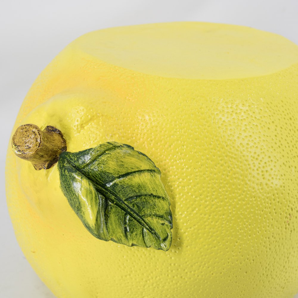 Lemon side table/stool