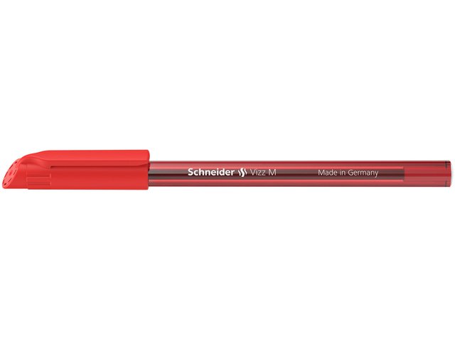 Ballpoint pen Schneider Vizz M red