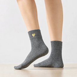 4er-Pack Damensocken Gold Heart I 35-41