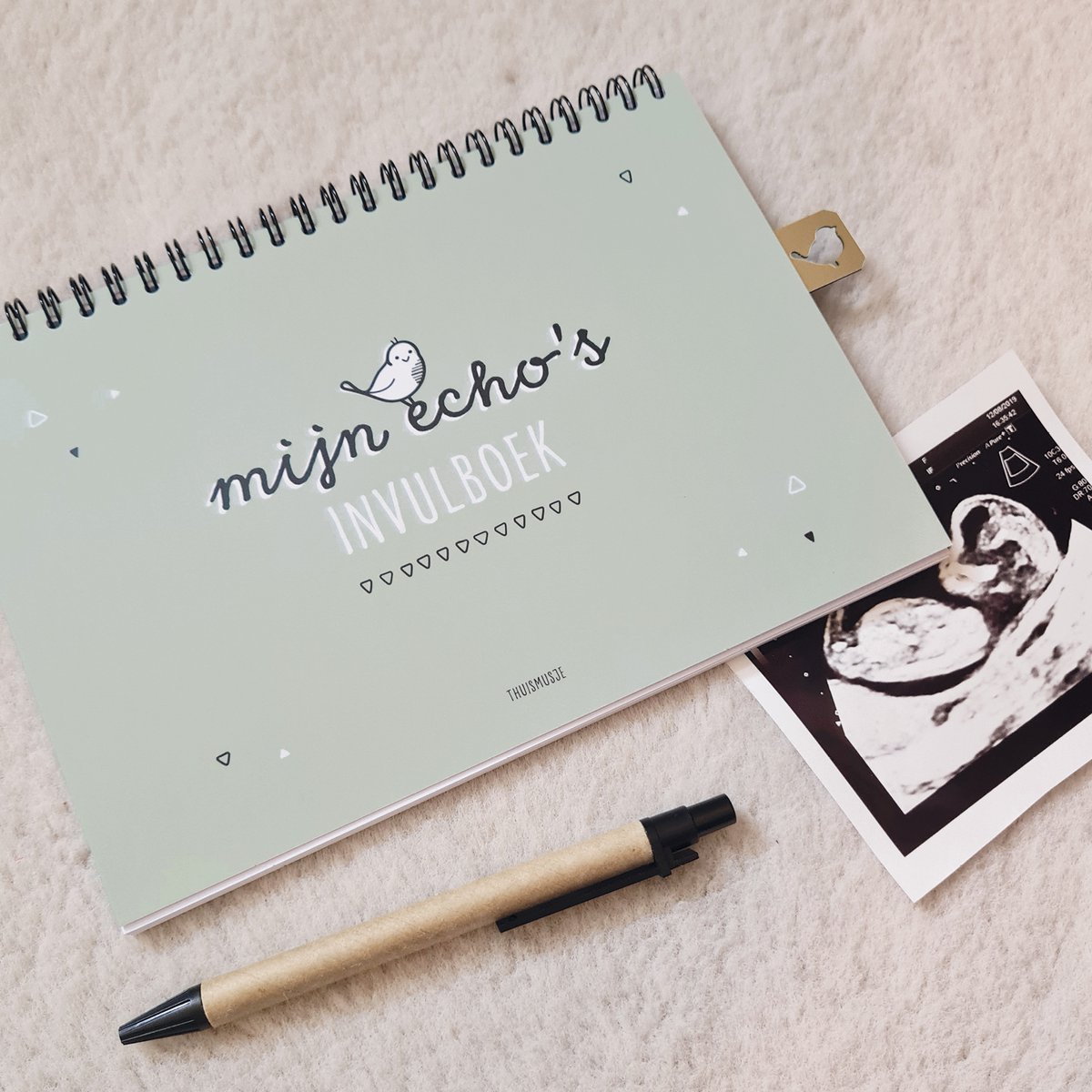 My ultrasound report book | ultrasound booklet A5