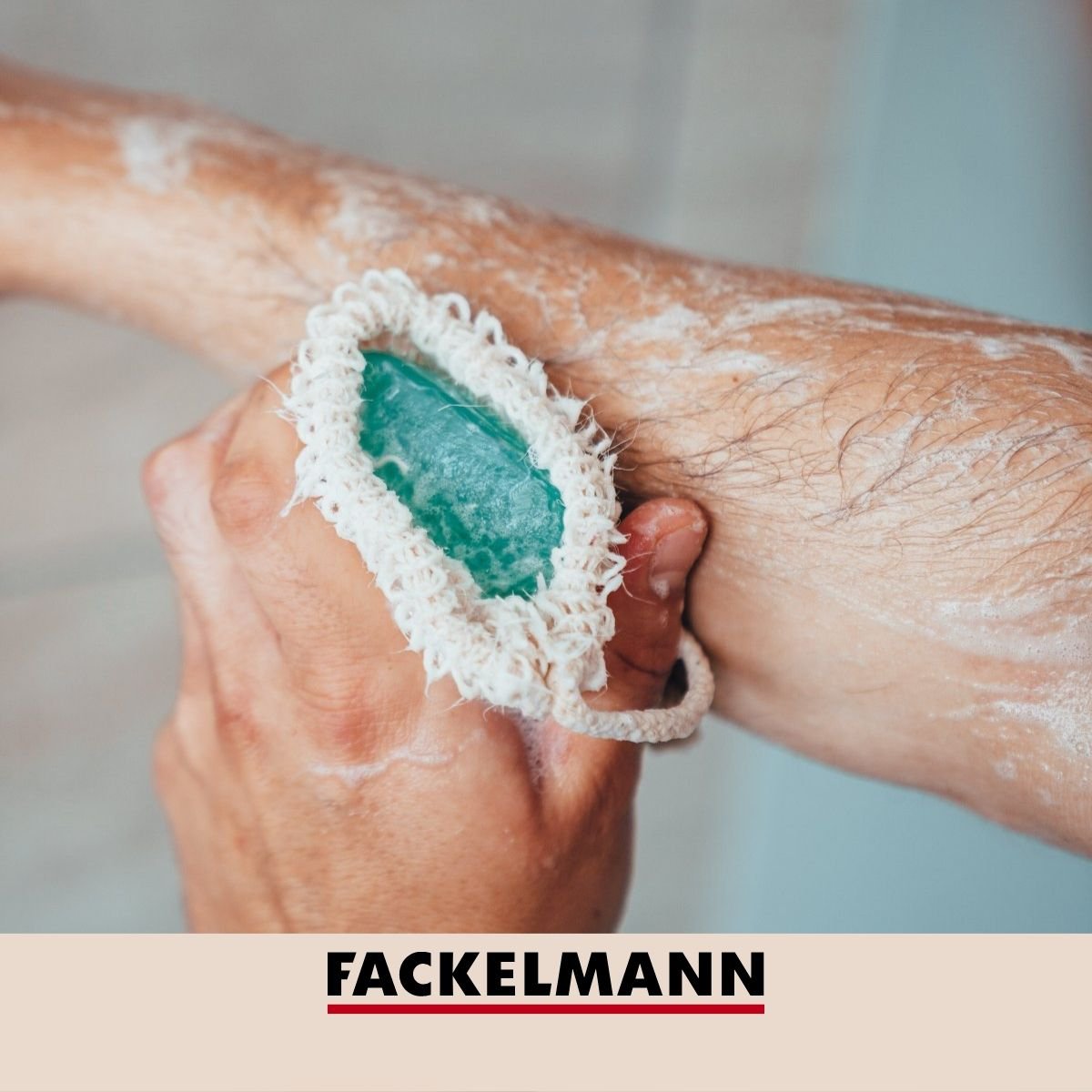 Set van 2 stevige zeepzakjes in sisal Fackelmann Tecno