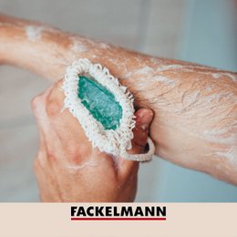 Sæt med 2 solide sæbeposer i sisal Fackelmann Tecno