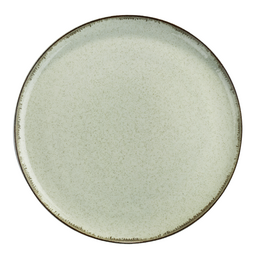 24 cm round dinner plate in a sea green color