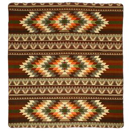 Coperta di alpaca ecuadoriana | coperta nativa | Verde Antisano