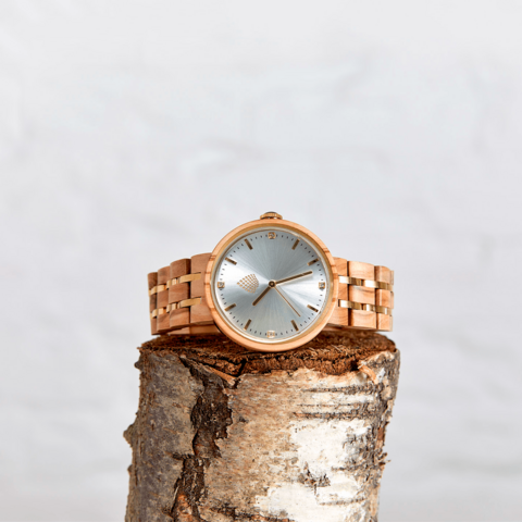 The Teak - Handmade Vegan Wood Watch