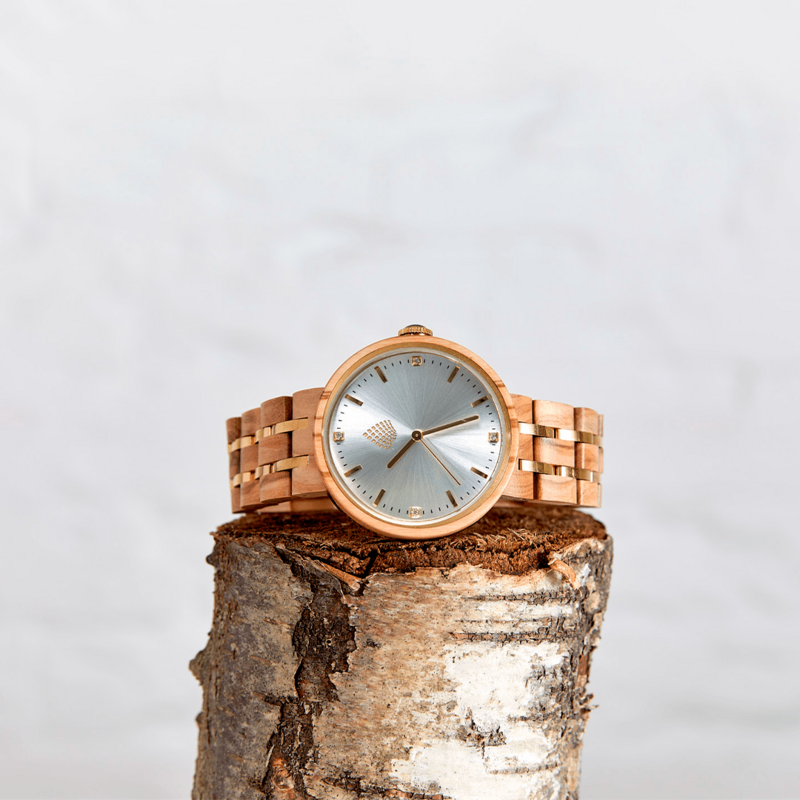 The Teak - Handmade Vegan Wood Watch