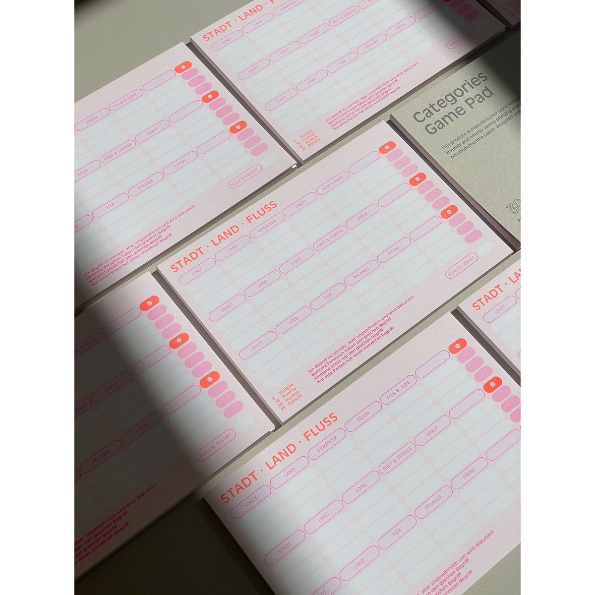 Risography City Country River tear-off pad (13.5 x 19.7 cm)