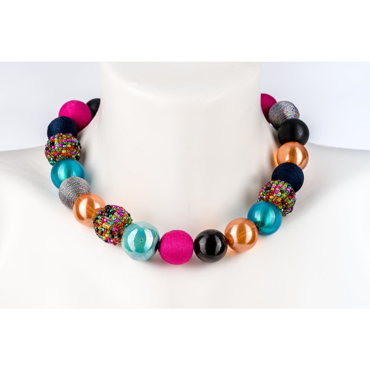 Stephisimo "Bollywood" necklace, Psychodelic