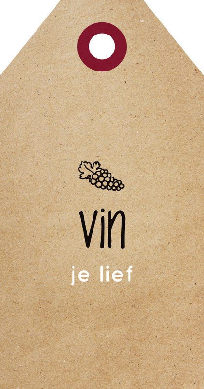 Vin je lief