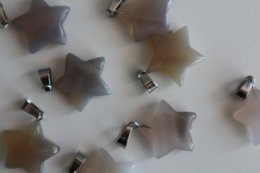 Star pendants made of gem!