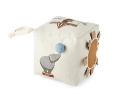 Jasmin fabric cube-Creme - Circus