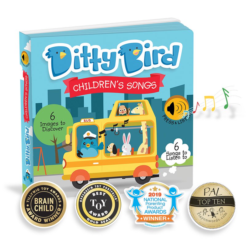 Ditty Bird Baby Sound Book: Children´s Songs