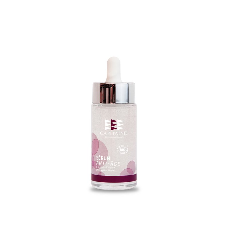 BIO-Gesichtsserum – Anti-Aging – Rotalgen- und Traubenextrakt – 30 ml
