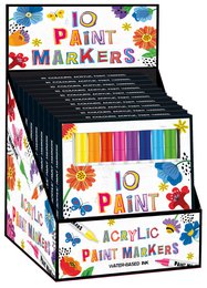 Display 10 x 10 Paintmarkers æske
