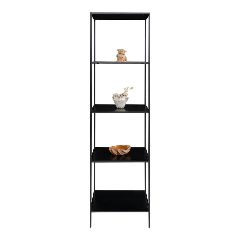 Vita Regal – schwarz, Stahl, 51 x 36 x 170 cm
