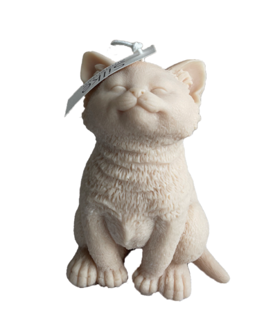 CAT XL-Kerze | Tierskulptur Kerze | Silke-Amsterdam