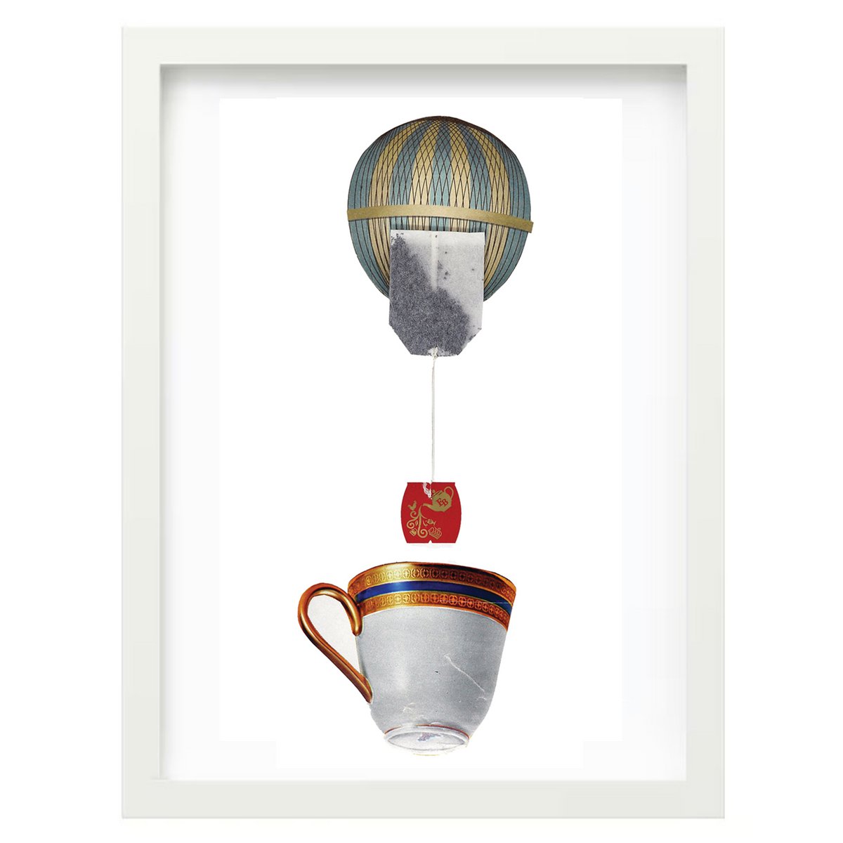 Kunsttryk | Luftballon med varm te