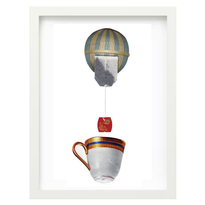 Kunsttryk | Luftballon med varm te