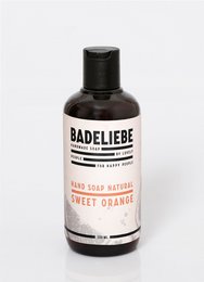 Sweet orange shower gel with natural ingredients.