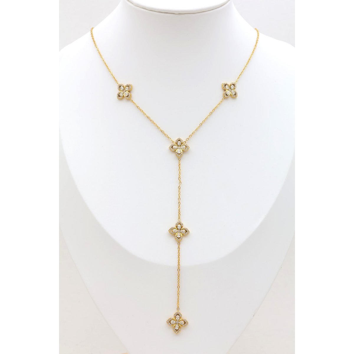 Collier Y en acier inoxydable