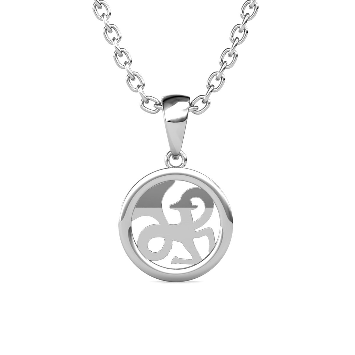 Pendentifs Zodiaque Capricorne - Argenté et Cristal